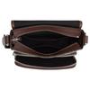 Coach Sullivan 20 Classic Monogram Print Flap Jacquard Leather Shoulder Crossbody Bag Small Men Bags Oak Maple CT834-SVS8S