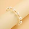 3Pcs Clavicle Chain Pearl Jewelry Set Light Luxury Pearl Beads Necklace  Party