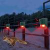 Solar-Powered Infrared Alarm: Motion-Activated Light & Sound Anti-Theft & Animal Repellent