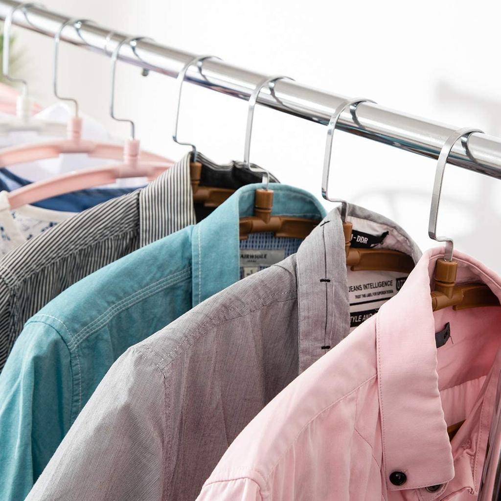 DRM Commercial Clothes Extendable Width 110kg Weight Pipe Sturdy and Silver Rack, 108-160cm, Capacity, Hangers, Durable, (Width 108-160cm)