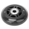 3in Casters Wheel, Silent PU with Gold Shower Grab Black Transparent   Bathroom 18 608ZZ Bea  Skates Luggage Cart Accessories
