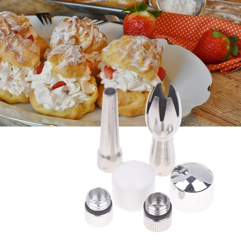 1 יחידה 6 סגנונות חלק מתקן קצפת טיפים מוקצפים פתח הרכבה כיסוי מקציף מחזיק פתח קישוט למקציף קצפת