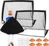 Foldable Portable Fiberglass Pole Children's Soccer Goal
