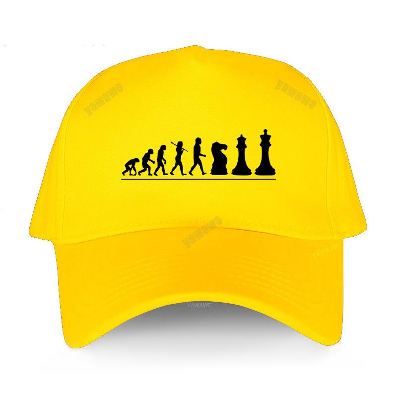 Men Outdoor Snapback Hats Boyfriend Cap Chess Player Evolution Cotton Baseball Caps