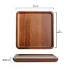 Japanese Style Rectangular Wooden Serving Tray