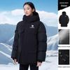 Camel A34CA6B742 Unisex Phantom Black Parka Down Jacket