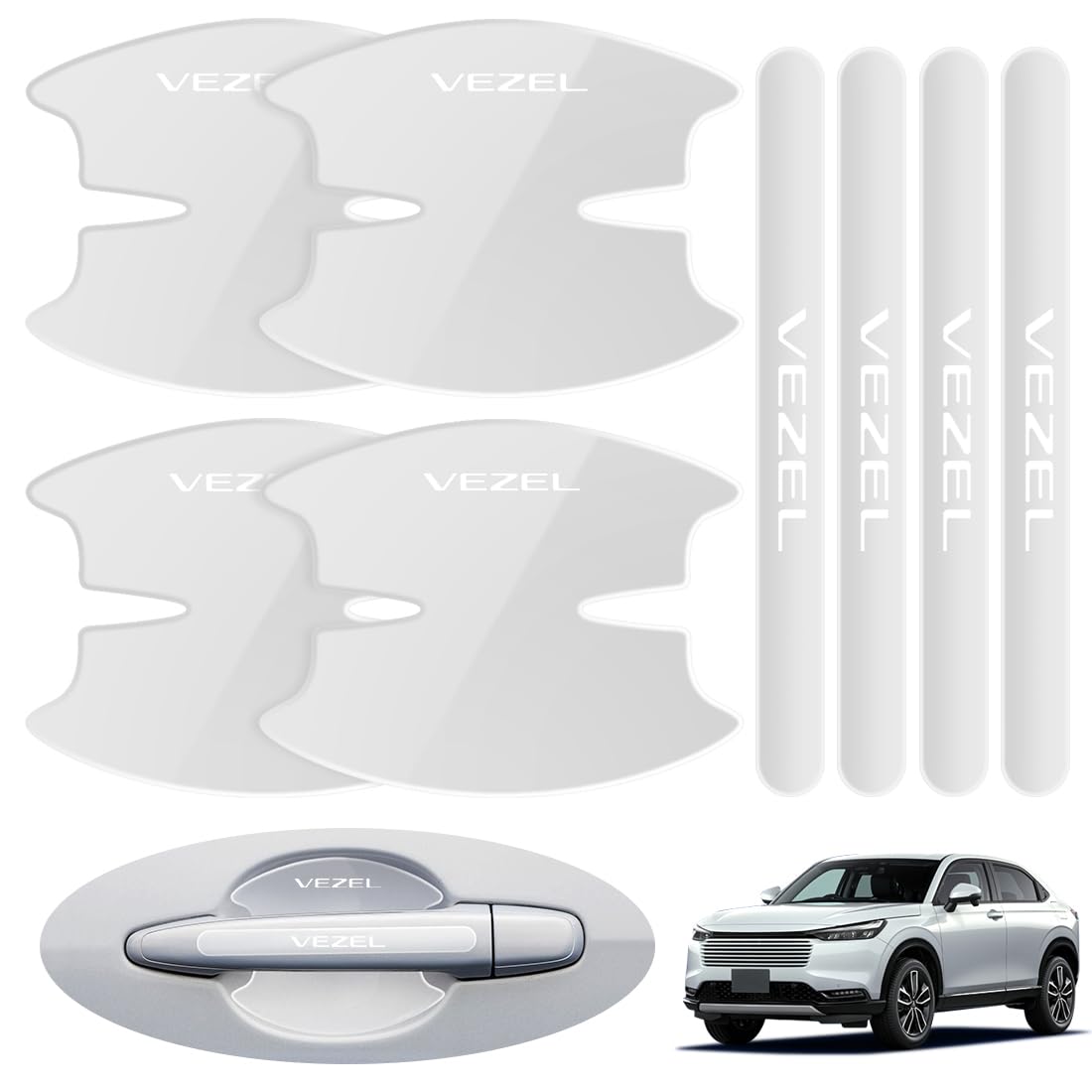 

Door handle protector parts for all new VEZEL series with exclusive logo (VEZEL)