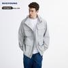 Men's Hooded Cargo Style Jacket