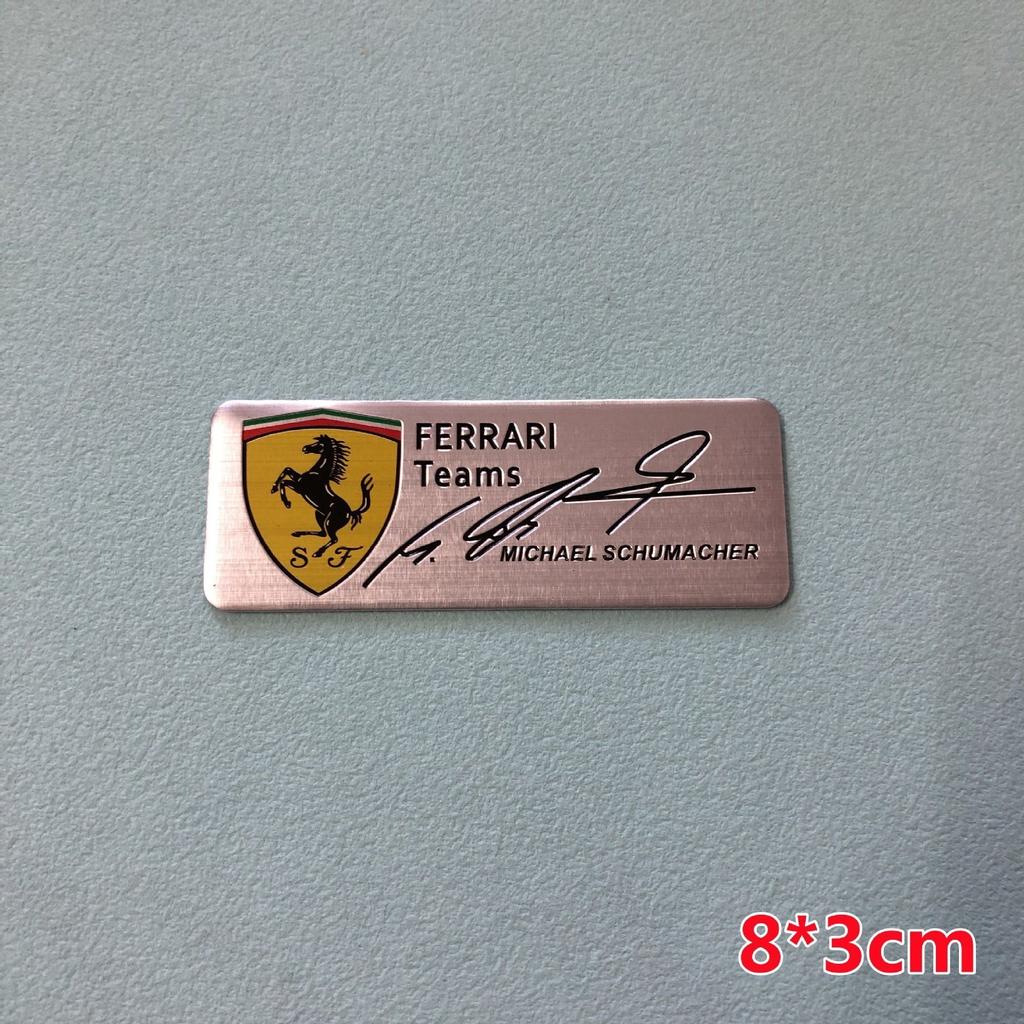 Car Emblem Stickers Body Decoration Decals For Ferrari F1 F8 F80 SF90 Stradale SF90Spider 296 GTB GTS Modification Accessories WM3