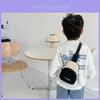 Stylish Kids Crossbody Bag With Trendy Letter Design For Boys Breathable Fabric