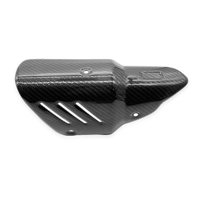 Motorcycle Carbon Fiber Exhaust Muffler Pipe Protector Heat Shield Guard For MT07 MT09 MT10 FZ10 R3 ZX4R ZX6R ZX4RR Z400 CBR5