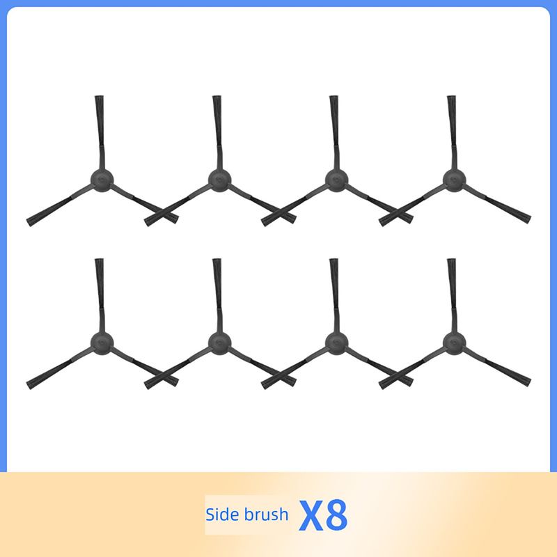 Suitable for Midea W20 W20pro Sweeping Robot Crawler Mop Filter Element Rolling Side Brush Rag Bracket Accessories