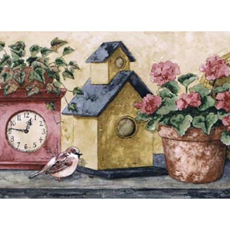 5D Full Round Drill Round Diamond Painting House Diamond Mosaic Kits Handmade Hobby Rhinestones Art Landscape Wall Decoration