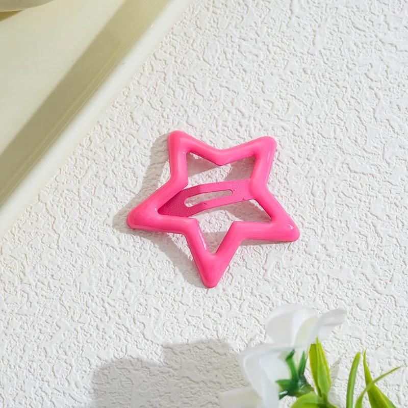 10 buc/set Agrafă de păr stea colorată drăguță pentru fete copii agrafe de păr adorabile pentru decorarea părului accesorii de păr pentru copii
