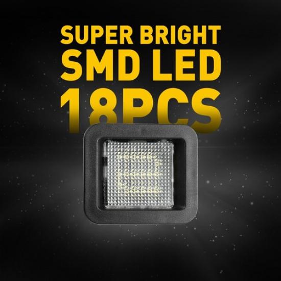 Für 2015-2018 Ford F150 Klare LED Kennzeichenbeleuchtung Baugruppe Glühbirne Kennzeichenleuchte