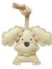 Teddy handmade leather car key bag pendant rearview mirror pendant cute simple female gift keychain