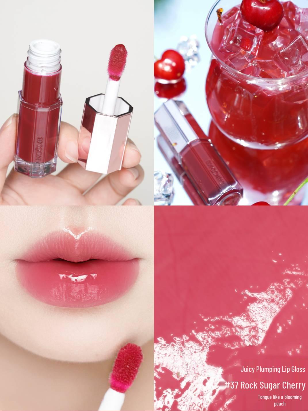 Orchid Home Plumping Lip Gloss: Juicy, Long-Lasting, Mirror Finish, Moisturizing Water-Gloss Balm.