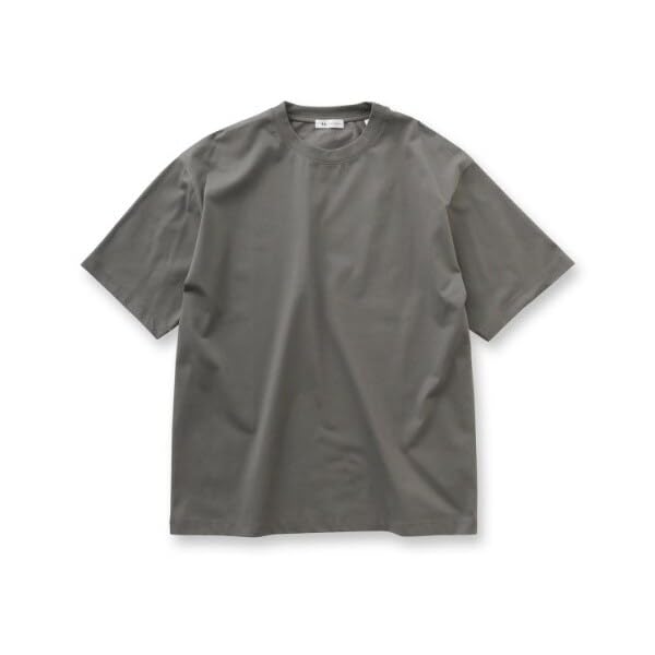 TK Takeo Kikuchi Friendly Cool T-Shirt (17033304) Men's Charcoal Gray (014) 01 (S) with Cooling Touch, Antibacterial, and UV Protection