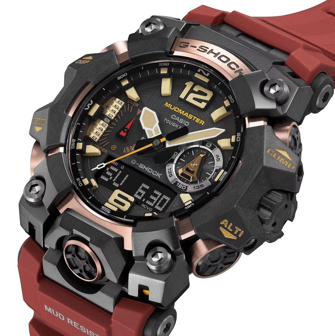 

Casio G-Shock Mudmaster Tough Solar Compass Altitmeter Термометр Carbon Core Guard GWG-B1000-1A4 Free
