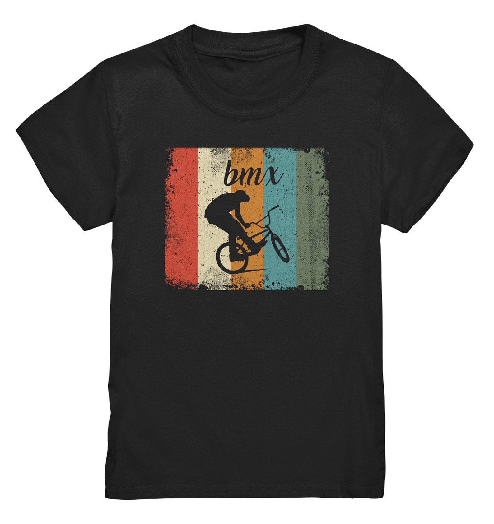 Bmx Kids Shirt Bmxer Oldschool Gift Idea Cycling Kids T-Shirt XL