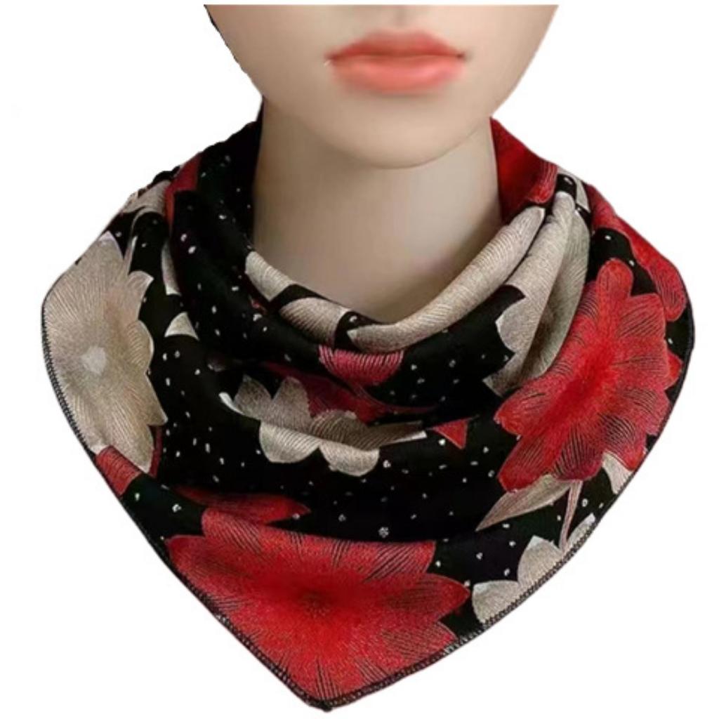 Schal Damen Dünner Winterschal Dreiecksschal Halswirbelsäule Nackenbedeckung Vielseitig Warm Mode Falscher Kragen