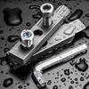 3pcs/set Adjustable Metal Pipe Breaker Tool Kit | Quick-Release Screw Extractor for Faucets, Universal Nut Remover for 4/6 Inch, Ideal Disassembly 
