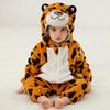 MICHLEY New Autumn and Winter Flannel Climbing Clothes Baby Pajamas Children's Class A Flannel Animal Onesie