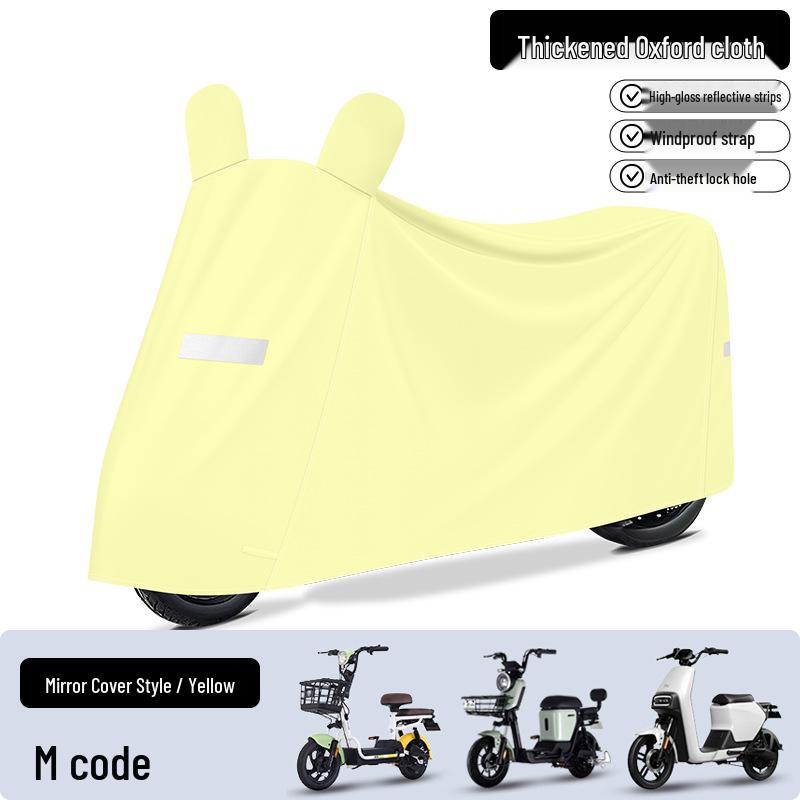 Thickened Sun & Rain Protection Cover for Electric Vehicles and Motorcycles