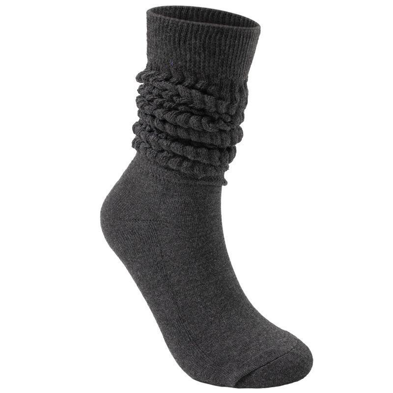 European & American Terry Towel Sports Socks - Slouch Style Bubble Running Pile Socks