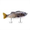 Multi Section Fish Hard Bait PVC Soft Bait S-Shape Swimming Posture Lure Road Runner ABS Plastic Fishing Lures