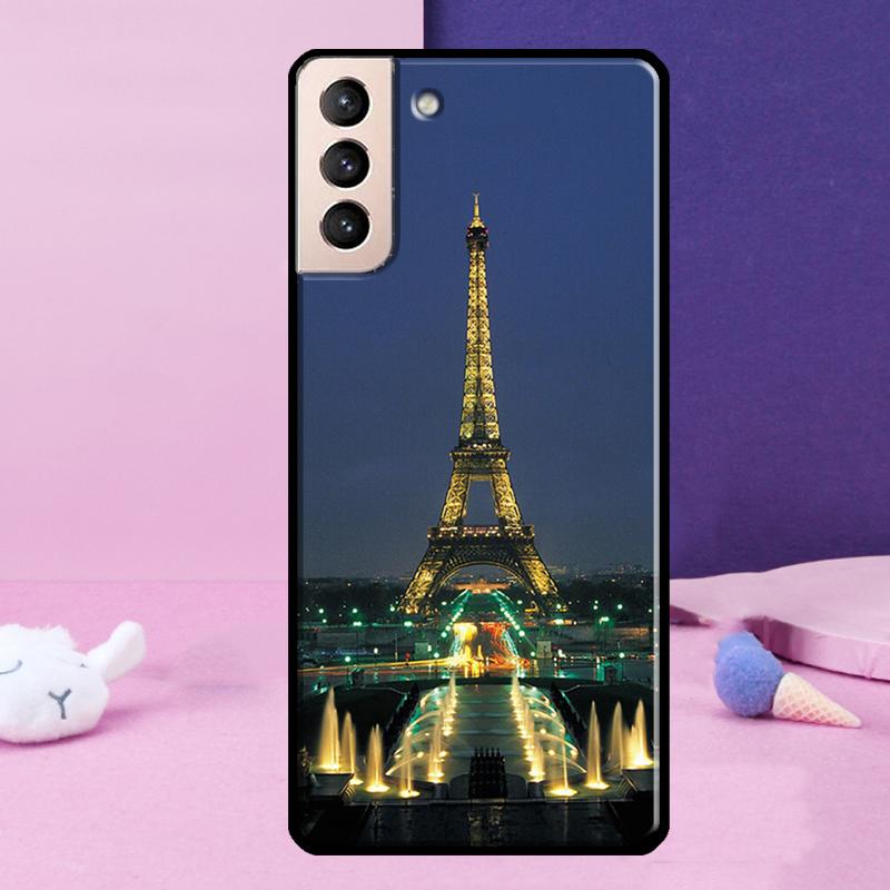 

Чехол для телефона Париж Эйфелева башня для Samsung Galaxy S25 S24 Ultra S9 S10 S20 S21 S22 Plus S23 FE S24 FE Galaxy S23Ultra