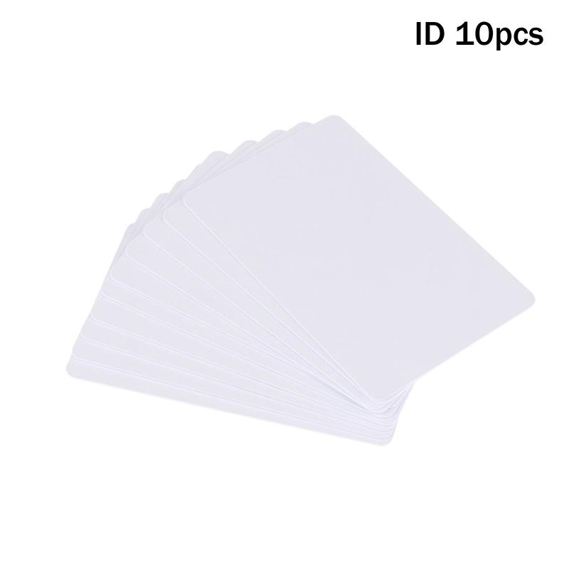 10Pcs Rewritable 125Khz Rfid T5577/5200/Em4305 Blank Card Pvc Tags Smart Access Control Key Card Read Write Program Clone Cards