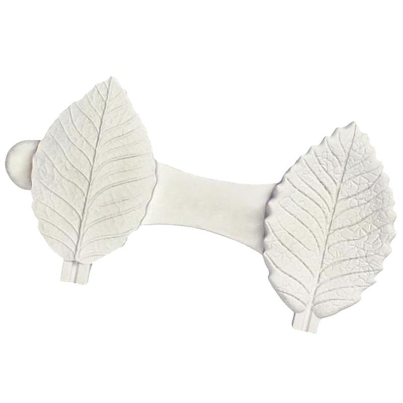 Silicone Mold Leaves Candy Fondant Molds Cake Decorating Tools Flower Making Rose Leaf Mould