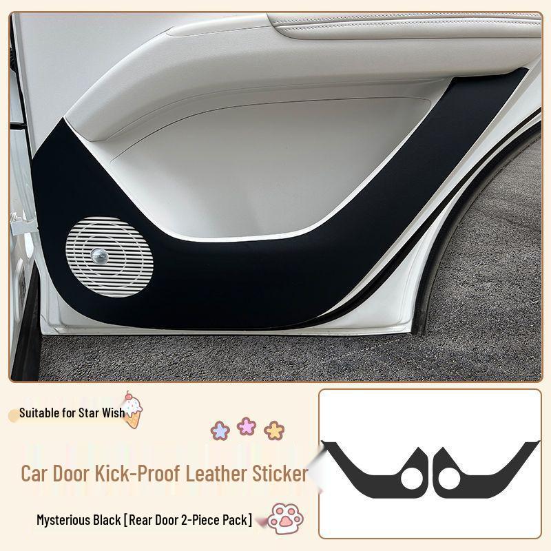 Car Door Kick & Leather Protector - UP Interior Accessories for Star Wish Cars