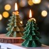 3D Christmas Tree Pine Cone Candle Mold DIY Aroma Candles Soap Silicone Molds Plaster Resin Craft Making Home Xmas Dec Art Gifts