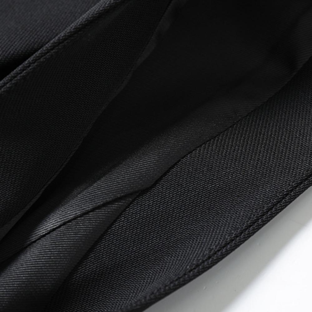 Women's Lapel Collar Vest Coat  All-Matched Single Breasted Sleeveless Classic Solid Color Chic Vintage Office Lady Jacket