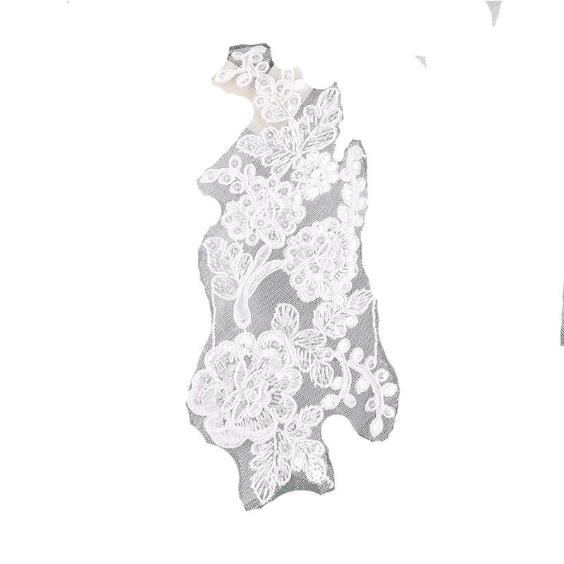 Mesh Bow Lace Embroidery Sticker Diy Hand Account Accessories Wedding Dress Accessories Brooch Hair Accessories Accessories Cloth Sticker