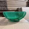 Iron Double-layer Fruit Basket Nordic Style Metal Fruit Tray Mesh Storage Tray  Dining Table