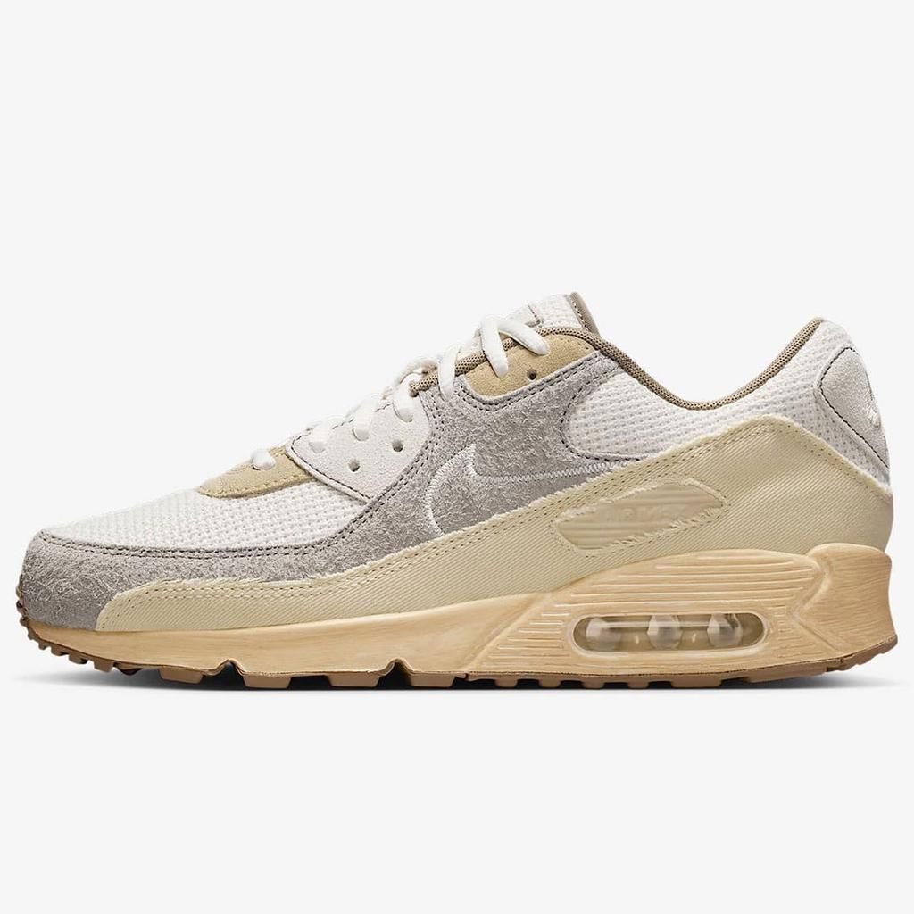 Nike Air Max 90 Size Premium, Muslin/Pale Ivory/College Gray/Sail, 26.5cm, IM6773-104