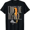 Marcus Worm Meme T-Shirt Lustiges Internet-Meme Wurm-Design mit 'Ich mag diesen Stein nicht'-Slogan Lässiges T-Shirt Shirts für Männer