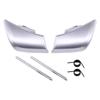 Left + Right Seat Down Handle For Mercedes C-Class Coupe W204 08-15 Matte Silver