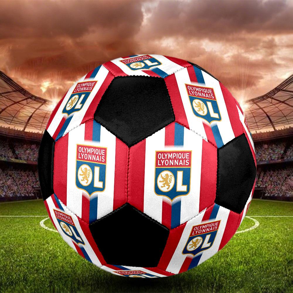 1 Stück OL Größe 5 Fußball PrahaHallenfußball Ball Bunt Alle Altersgruppen Maschinengenäht PVC Wettkampfbereit Langlebig Hoher Rückprall