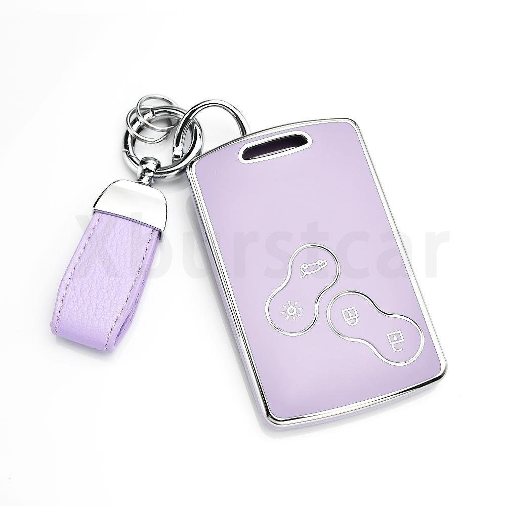 Fashion Tpu Car Remote Key Cover Case For Renault Fluence Zoe Scenic Captur Clio Laguna Koleos Megane Card Keyless Shell Fob