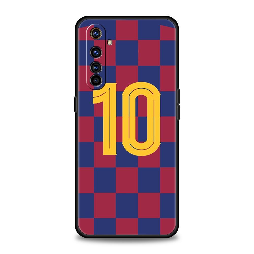 

Для Realme 10 9 8 5G 7 6 GT2 Pro Plus 9i C21 C11 C25 C35 Football DIY Number 10 Футбольный чехол для телефона Realme GT Neo 2 3T Realme C25