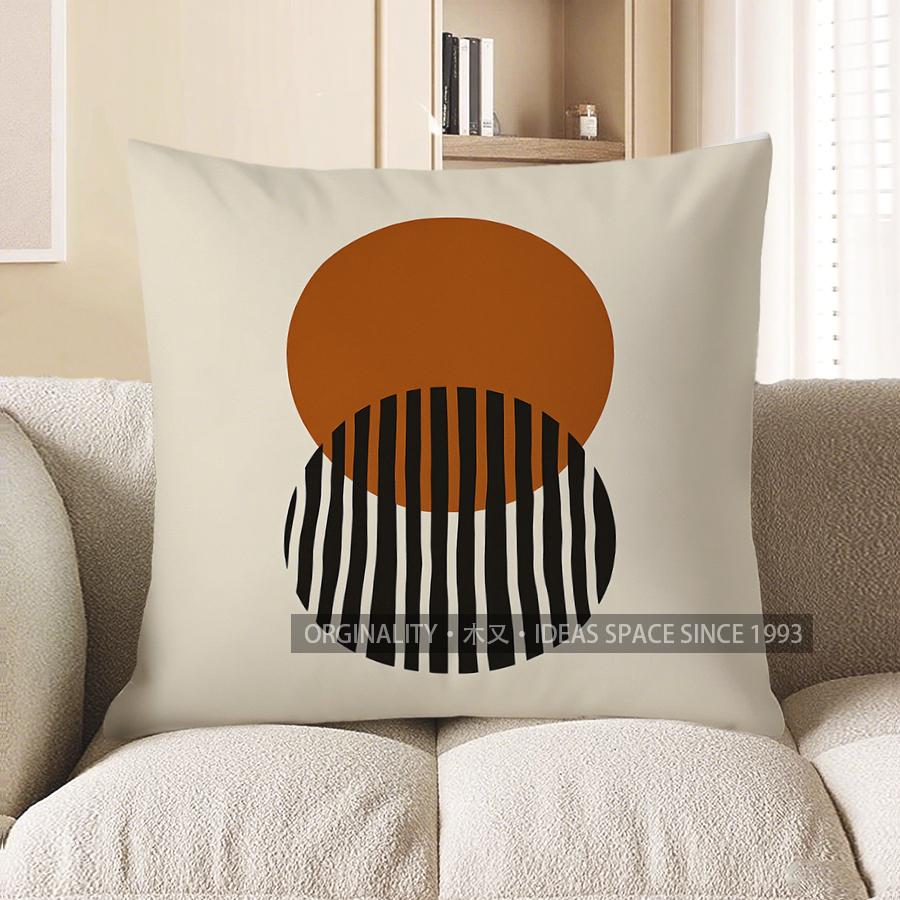 Home Decor Modern Geometric Pattern Decorative Pillow Cover Pattern Cushion Cover Suitable For Sofa Bedroom Car Pillow Cover