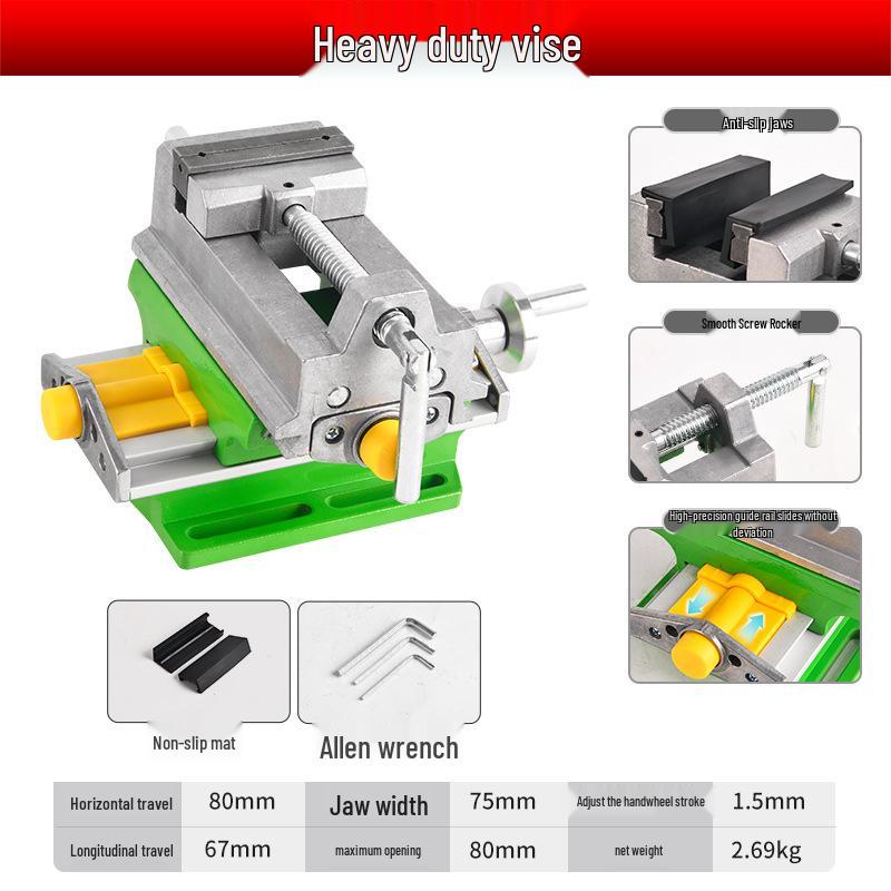 220V Industrial Mini Bench Drill Press: High-Precision, High-Power, Multi-Functional, Household Metabo