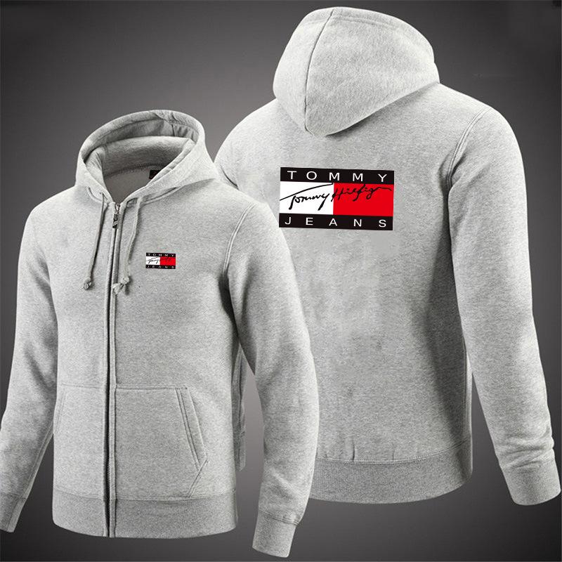 Sportlicher Reißverschluss-Kapuzen-Cardigan-Sweatshirt 2025 - Jetzt auf Lager