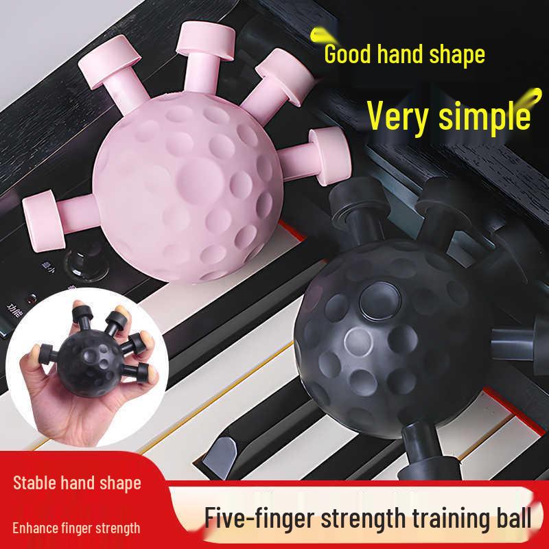 Eagle Claw Finger Strength Trainer - Piano Grip Hand Exerciser розовый