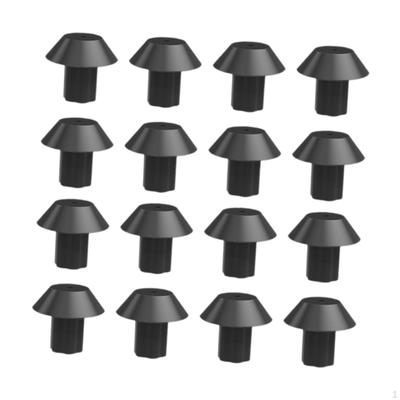 16x Top Rubber Feet Pads Kit Heat Resistant Appliance Bumpers for Cooktop Accs