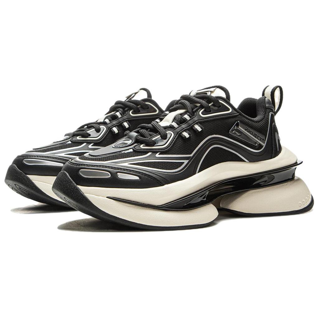 Li Ning Feidian Trail Comfortable Minimalist Shock Absorbing Durable Low Top Lifestyle Shoes Women Shoes Black AZGV256-2